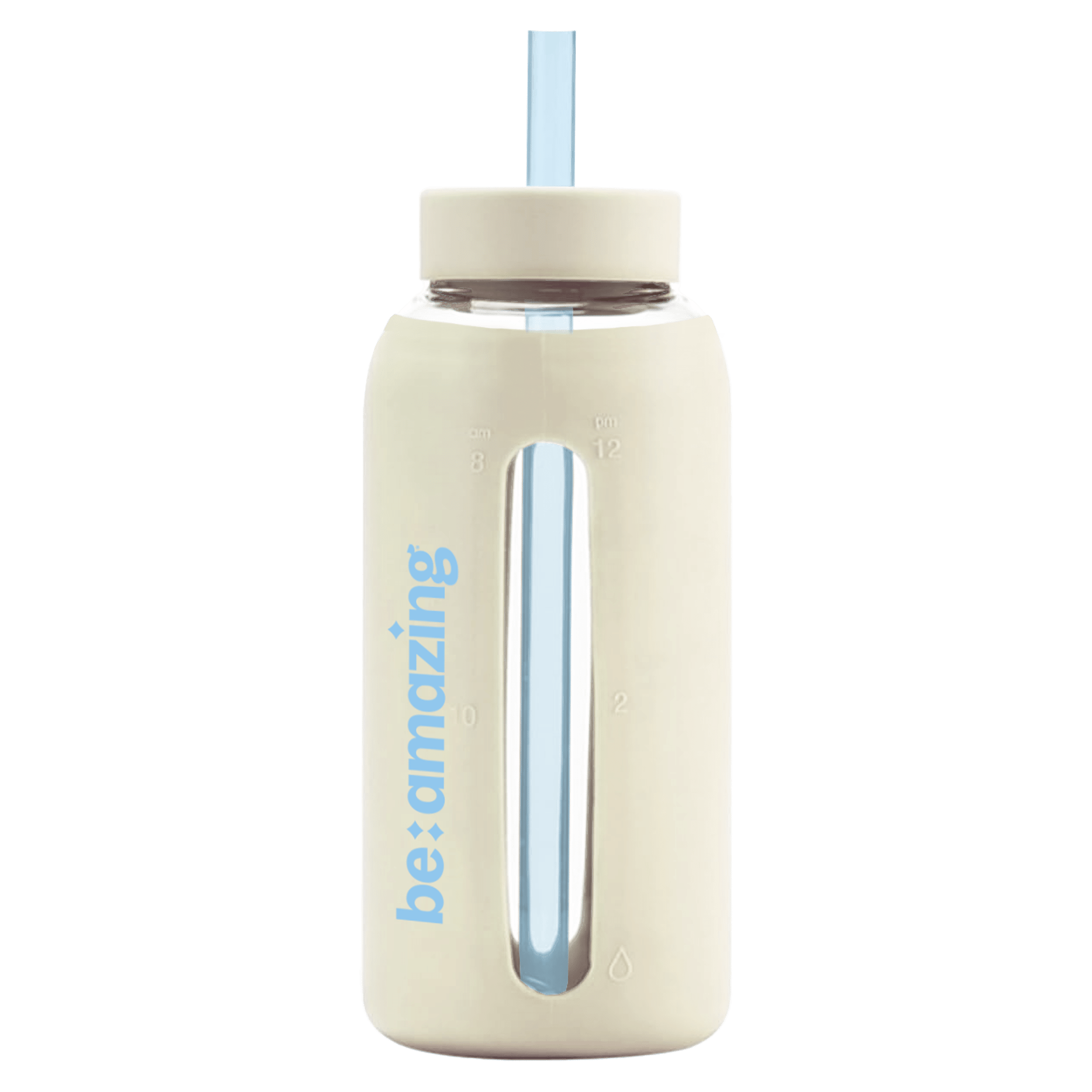 Premium Glass Bottles for Water, Juice & Smoothies - Eco-Friendly, BPA-Free, Reusable & Leak-Proof - Perfect for Home, Office, Gym & Outdoor Activities