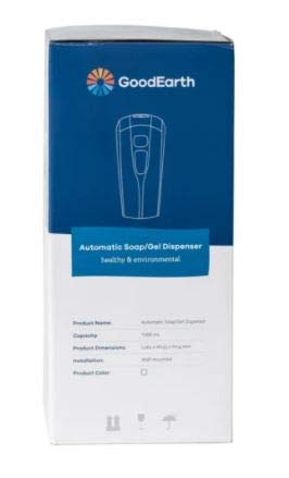 Automatic Hand Sanitizer Dispenser Touchless - Black & White for Home, Office, and Public Spaces - Sanitizing Solution for Germ-Free Hands