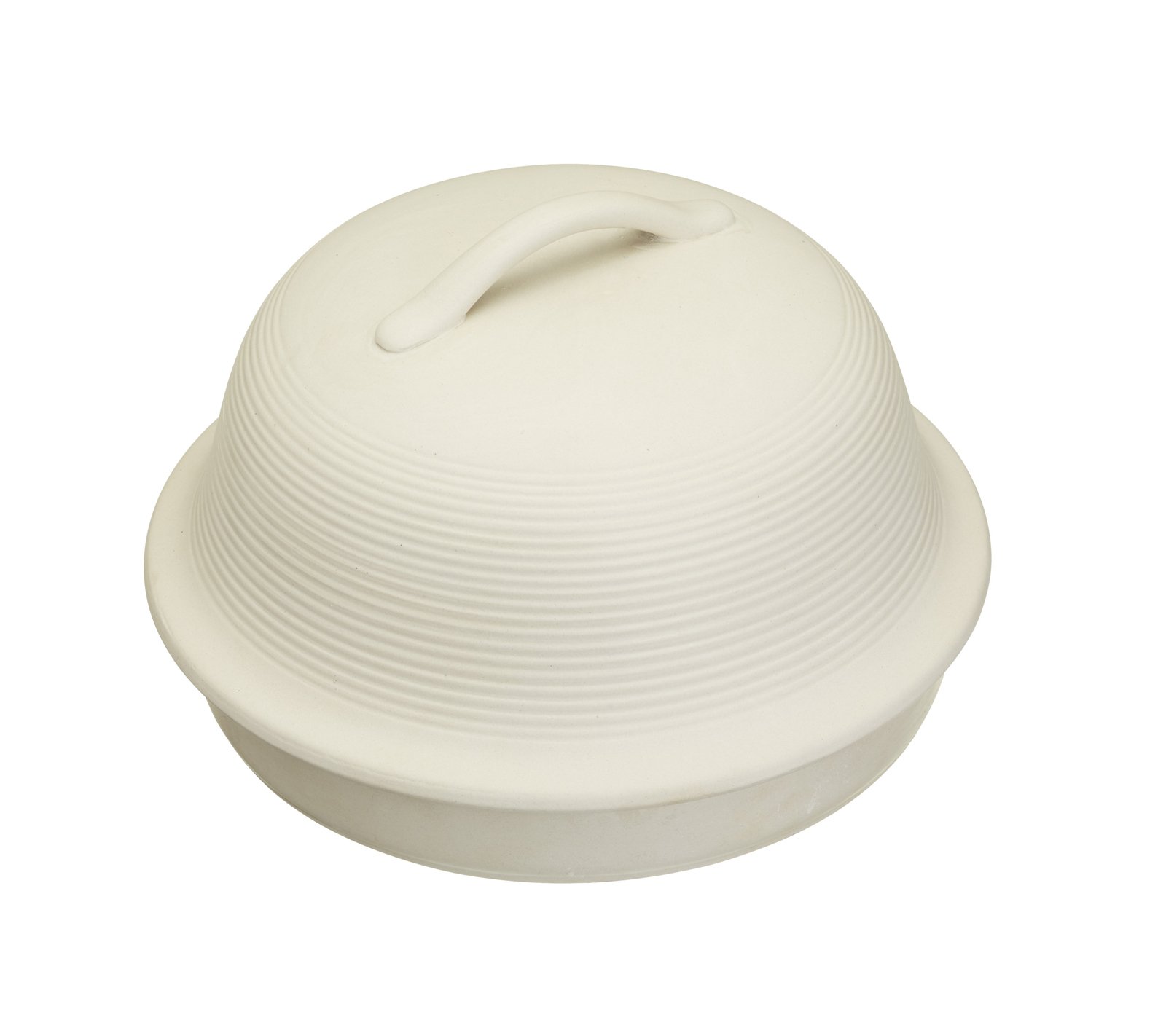 Kitchen Craft 30cm Stoneware Bread Baking Cloche Dome - Handmade Round Bread Maker for Artisan Sourdough, Homemade Loaves & Rustic Baking - Perfect for Home Bakers & Professional Kitchens