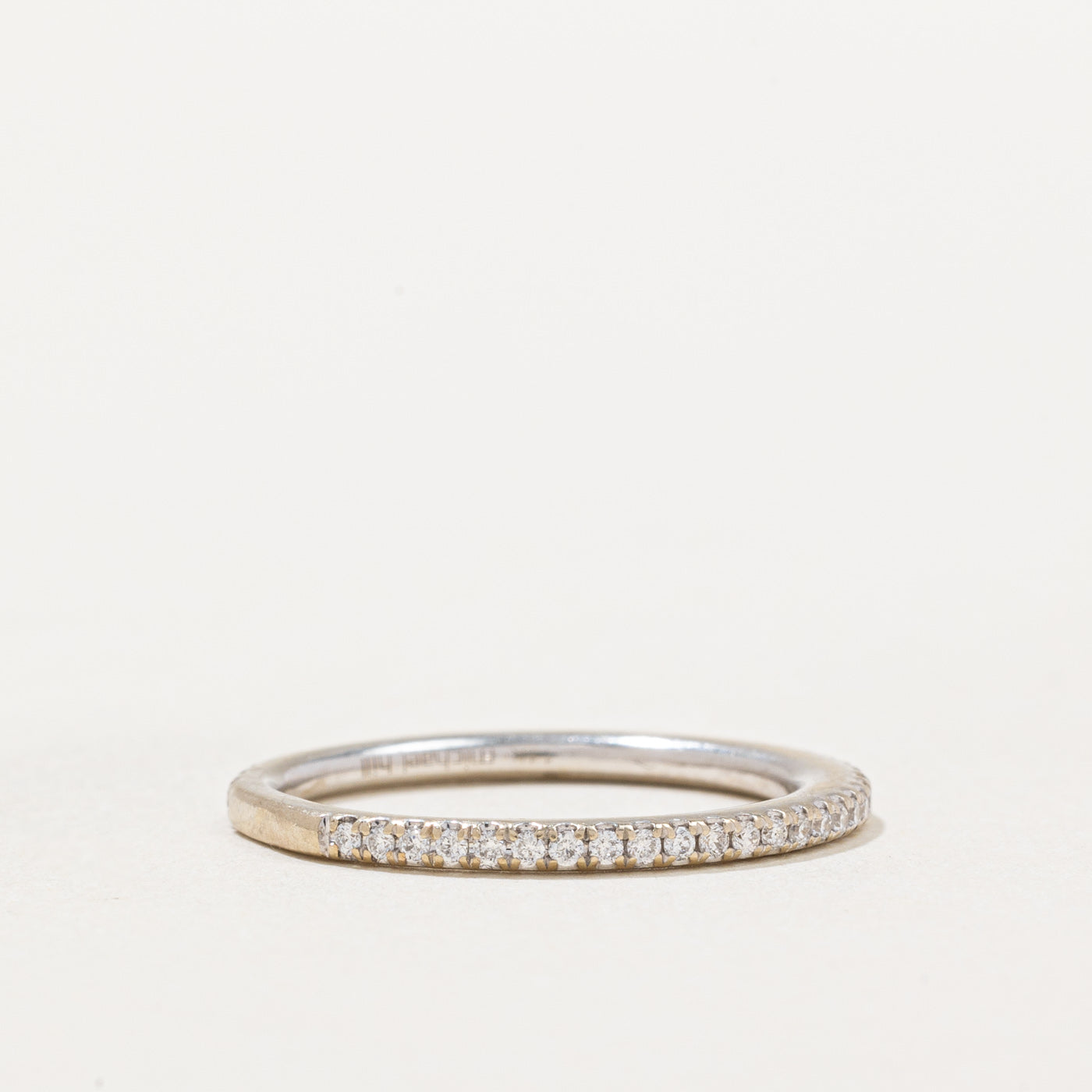 0.23ctw Diamond Semi Eternity Ring for Women - Size 6 | Wedding Band, Anniversary Gift, Valentine's Day Jewelry
