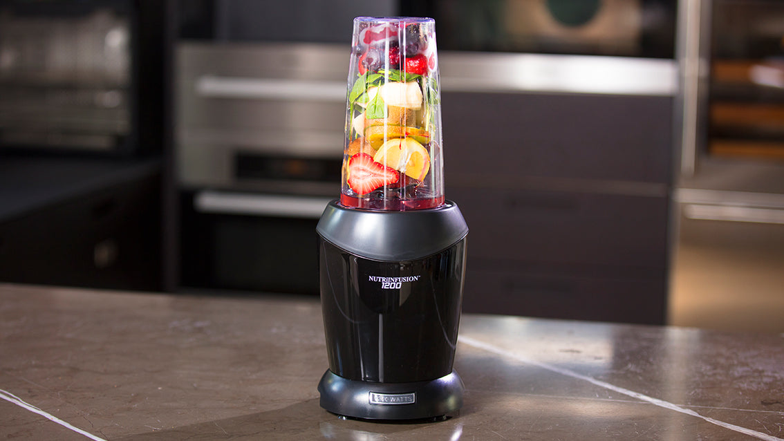 Nutri Infusion 1200W Professional Blender - High Speed Smoothie Maker for Juicing, Shakes & Food Prep - Perfect for Home Kitchen, Gym Recovery & Healthy Lifestyle