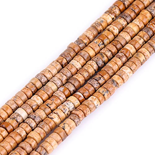 Khaki Yellow Picture Jasper
