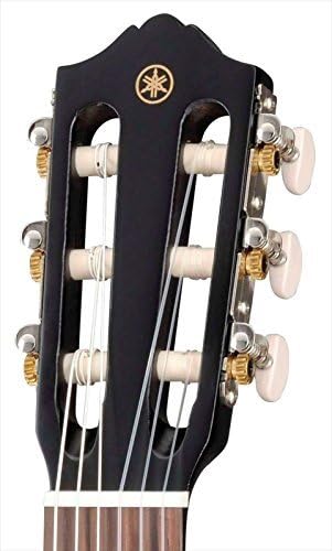 Yamaha GL1 Mini 6-String Nylon Guitalele Black - Perfect for Travel, Beginners & Small Hands | Portable Guitar Ukulele Hybrid for Camping, Beach & Home Practice