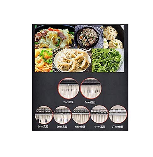 220V Electric Pasta Press Maker Machine for Homemade Noodles, Dumpling Wrappers & Veggie Pasta - Commercial & Home Use with 180mm Pasta Knife - Perfect for Italian Restaurants, Catering & Family Cooking