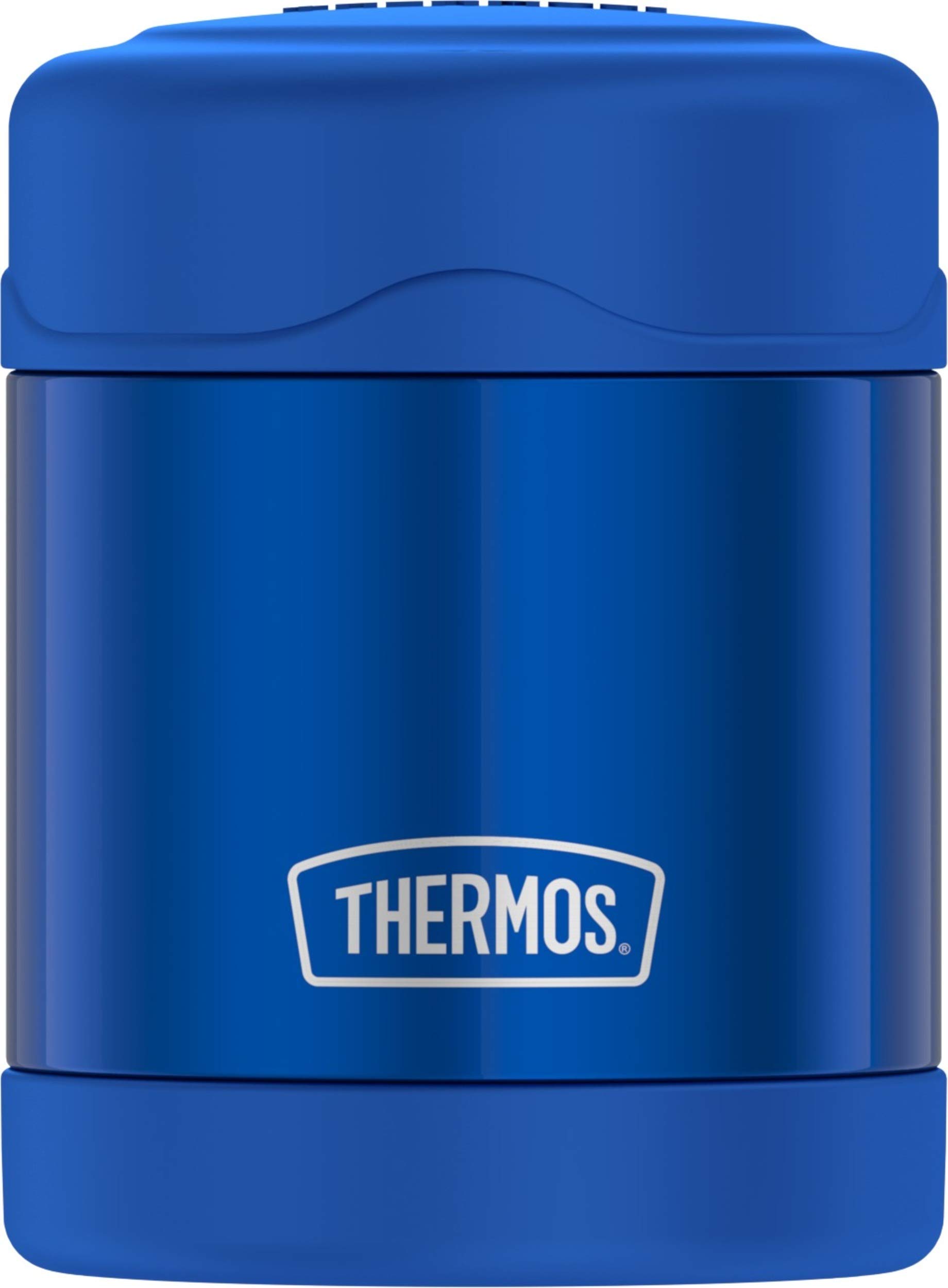 Thermos Funtainer 10oz Stainless Steel Vacuum Insulated Kids Food Jar - Leak Proof Lunch Container for School, Picnics & Travel - Blue
