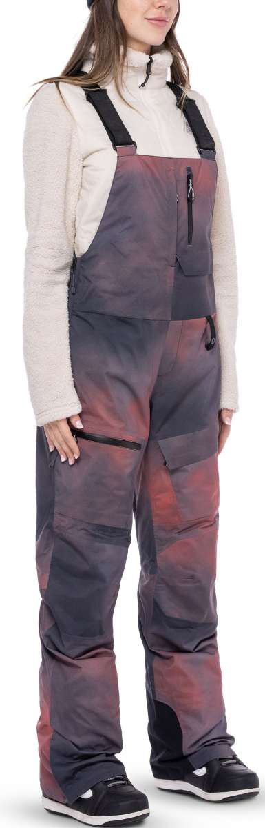 686 Women's Geode Thermagraph Bib Snow Pants 2023 - Waterproof Insulated Winter Ski Pants for Women - Perfect for Skiing, Snowboarding & Cold Weather Outdoor Activities