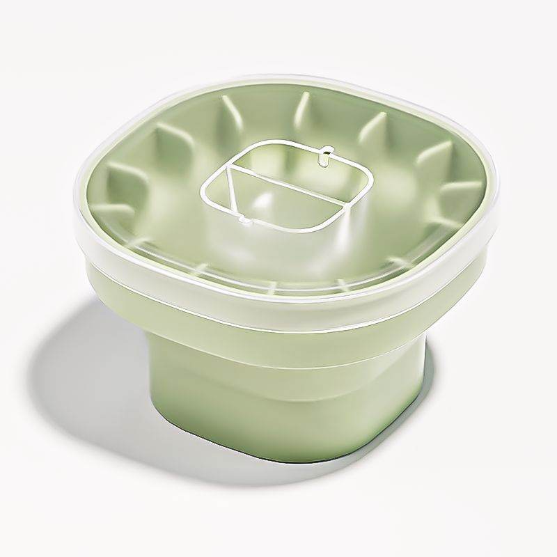 Collapsible Ice Bucket - Portable & Space-Saving Stainless Steel Ice Holder for Drinks, Cocktails, and Beverages - Perfect for Parties, BBQs, and Outdoor Gatherings