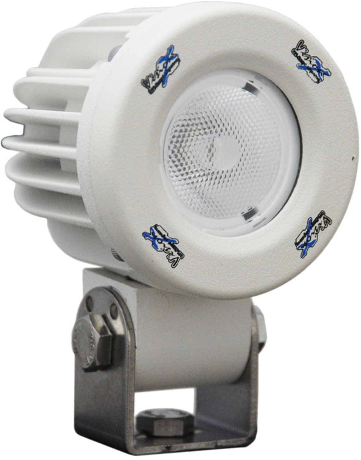 Vision X Solstice Solo Prime 10W LED Flood Light - 2 Inch White Off-Road Lighting for Trucks, ATVs & Marine Use - Waterproof & Durable for Outdoor Adventures