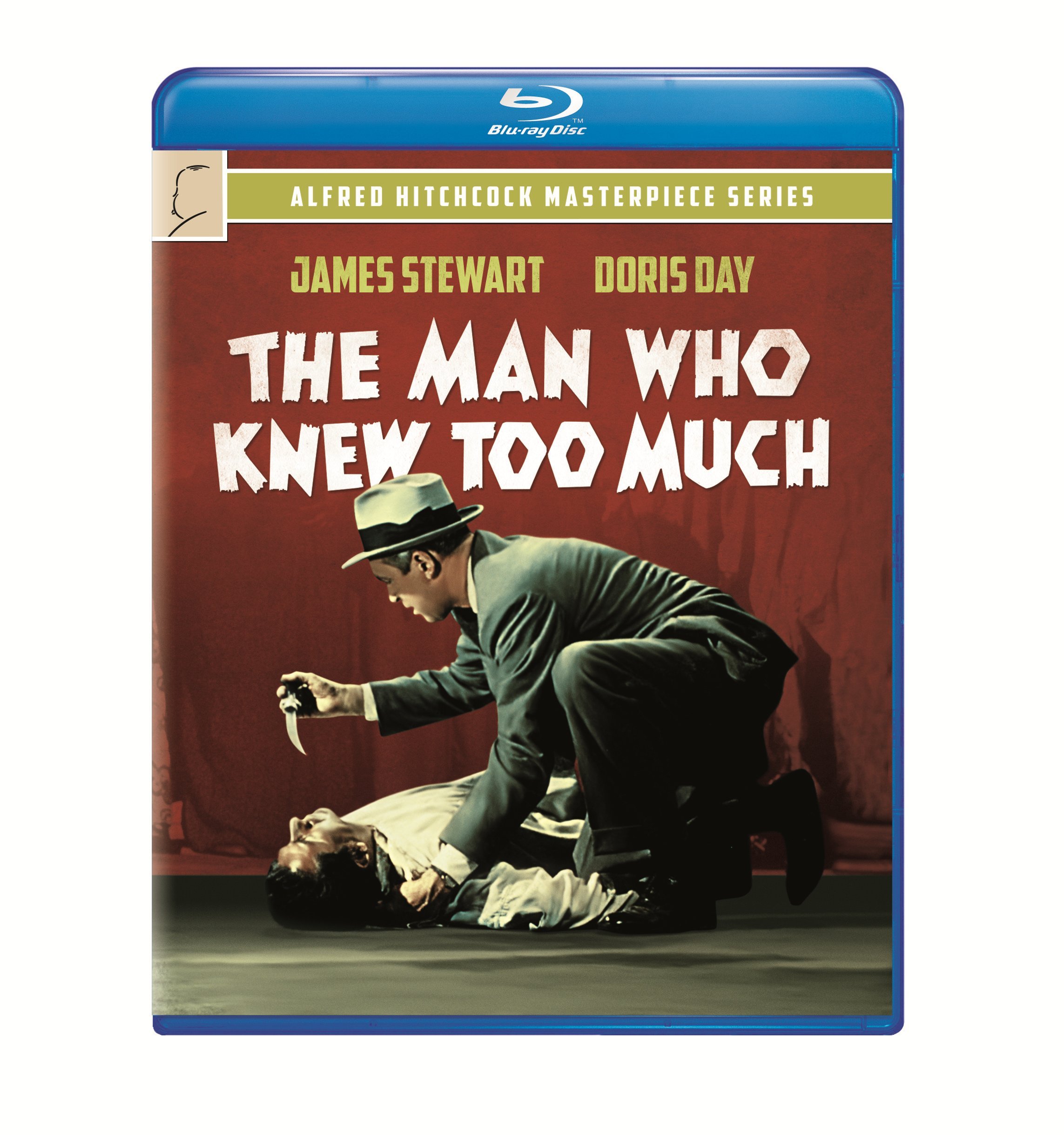 The Man Who Knew Too Much Blu-ray | Alfred Hitchcock Classic Thriller Movie | Perfect for Movie Nights & Collector's Editions
