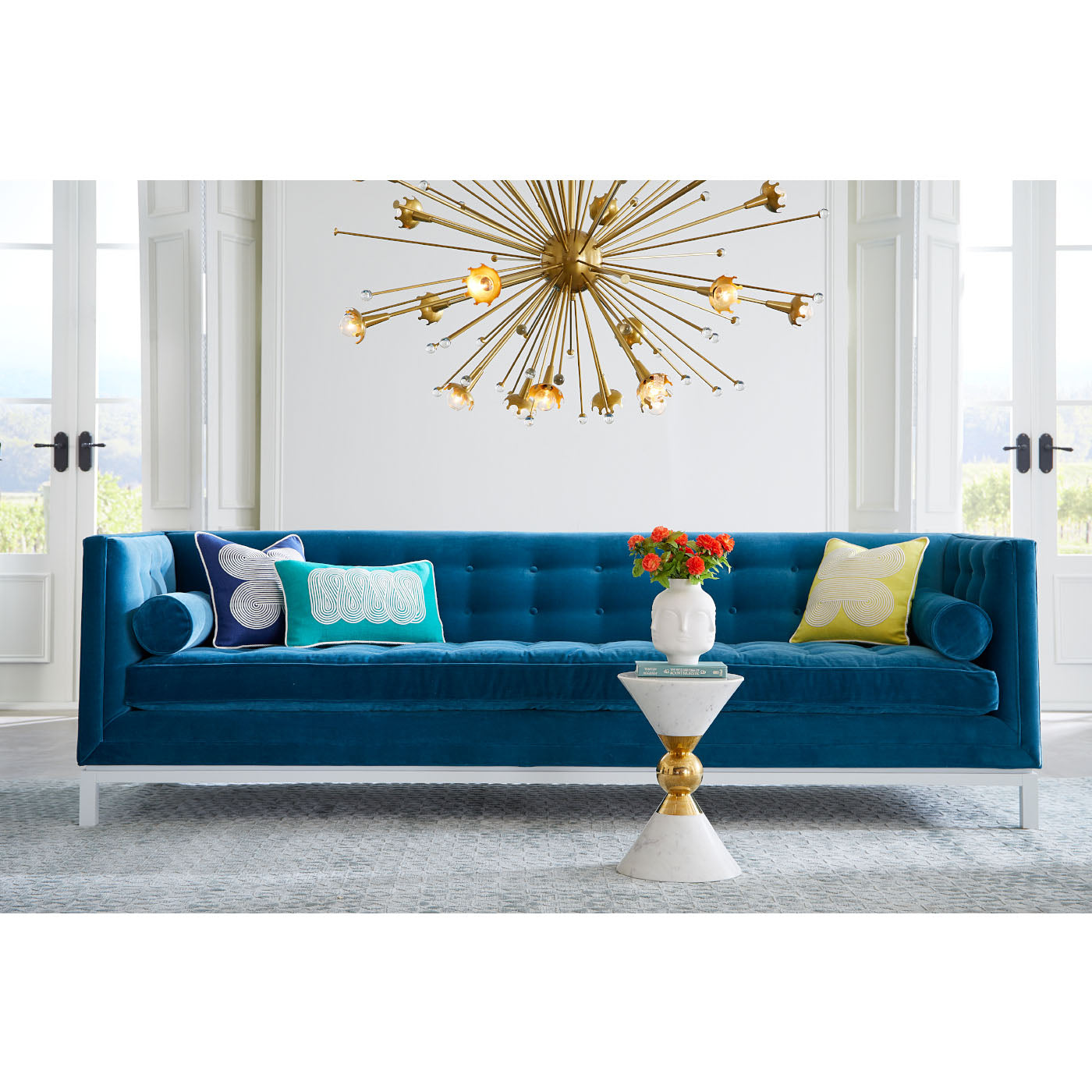 Lampert Grand Sofa - Modern Luxury Sectional Couch for Living Room, Large Comfortable L-Shaped Sofa with Soft Upholstery, Perfect for Family Gatherings & Movie Nights