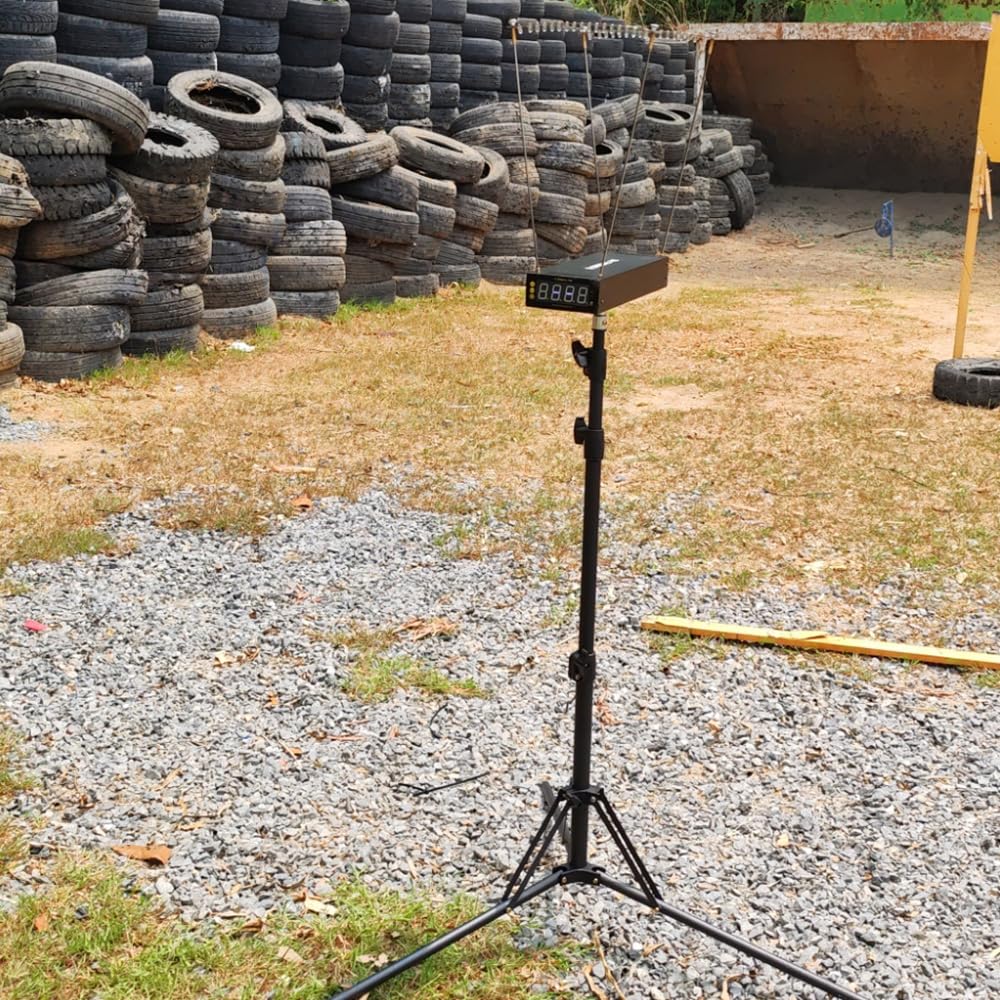 **Bluetooth Shot Timer for Shooting Competition - Loud Beeper, Multifunctional Firearms Timer for Training & Range Practice | Perfect for Shooters, RO, and Competitive Events**