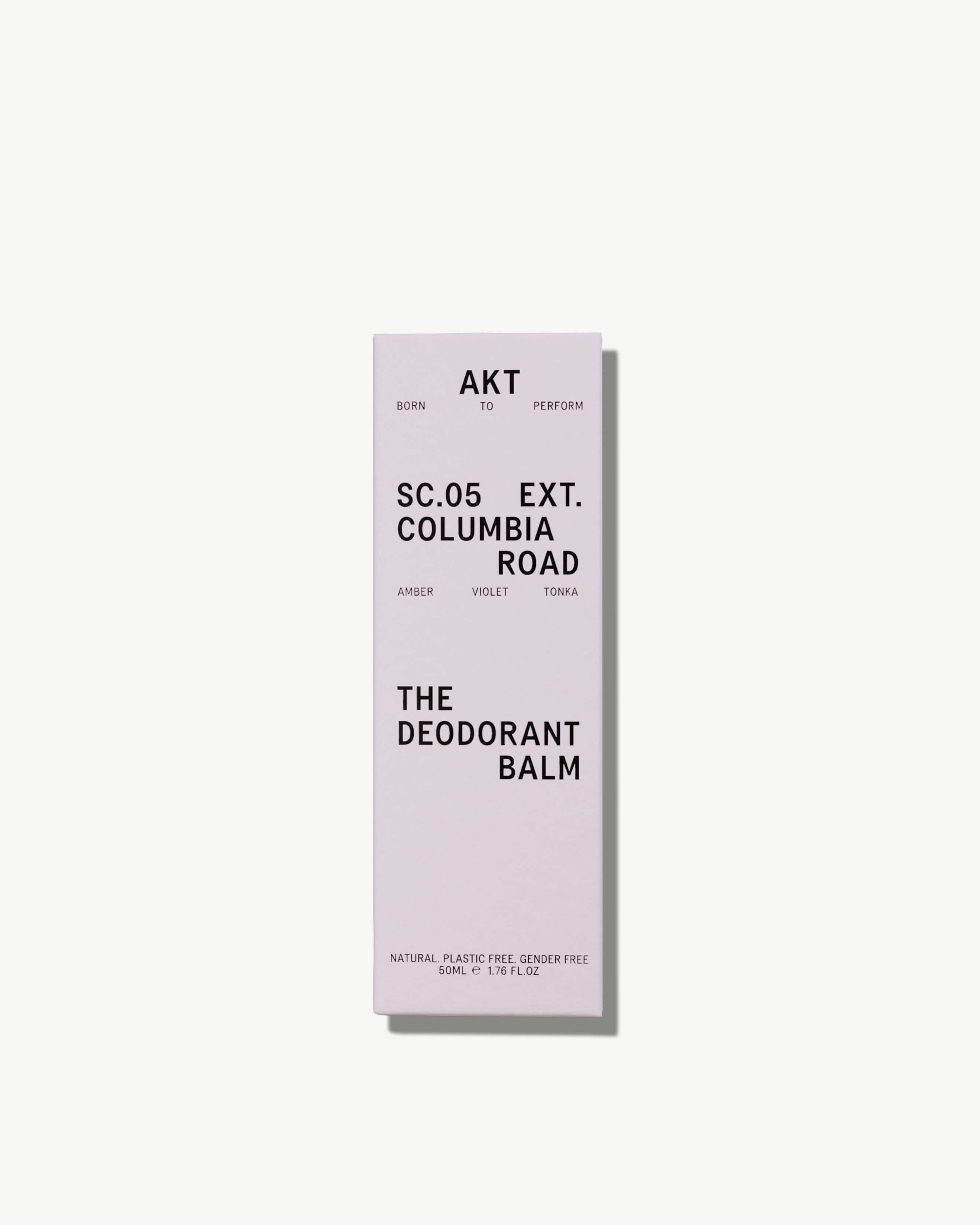 Natural Deodorant Balm for Women & Men - SC.05 Columbia Road Scent | Aluminum-Free, Long-Lasting Protection | Perfect for Gym, Travel & Daily Use