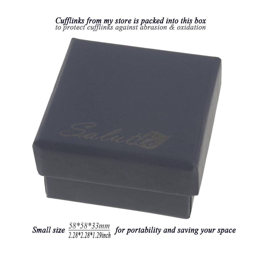 Men's Gold Alphabet Cufflinks - Elegant Initial Letter Cuff Links Set with Gift Box - Perfect for Weddings, Business Meetings & Formal Events