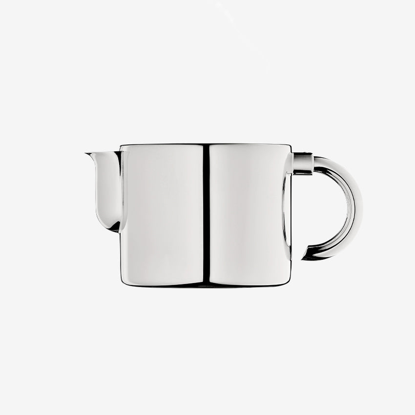 Christofle Vertigo Silver Plated Cream Pitcher - Elegant Tableware for Coffee & Tea Serving - Perfect for Home Dining & Entertaining