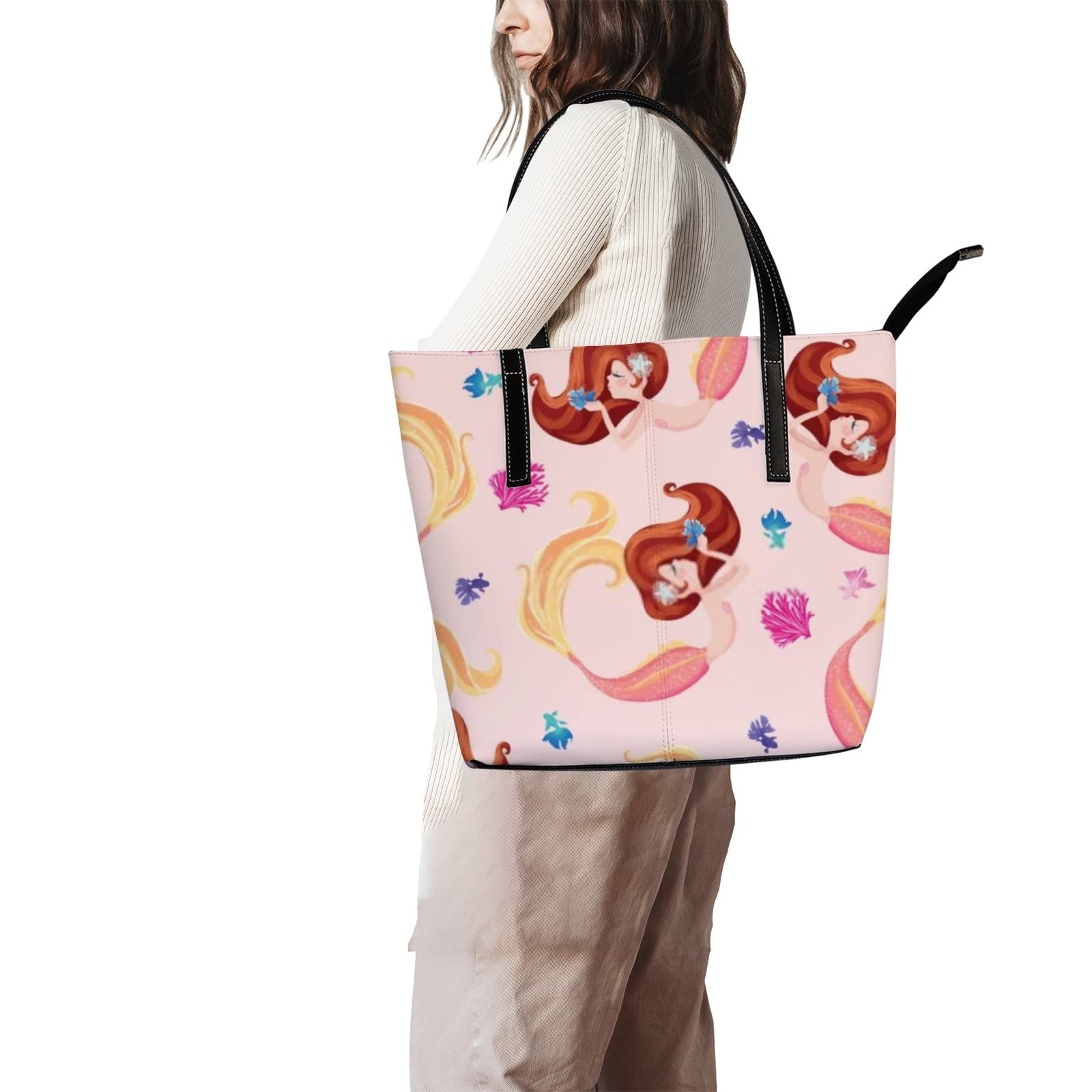 Stylish Leather Crossbody Handbags for Women - Premium Work Tote Bags with Zipper | Perfect for Office, Travel & Everyday Use | Coach-Inspired Design