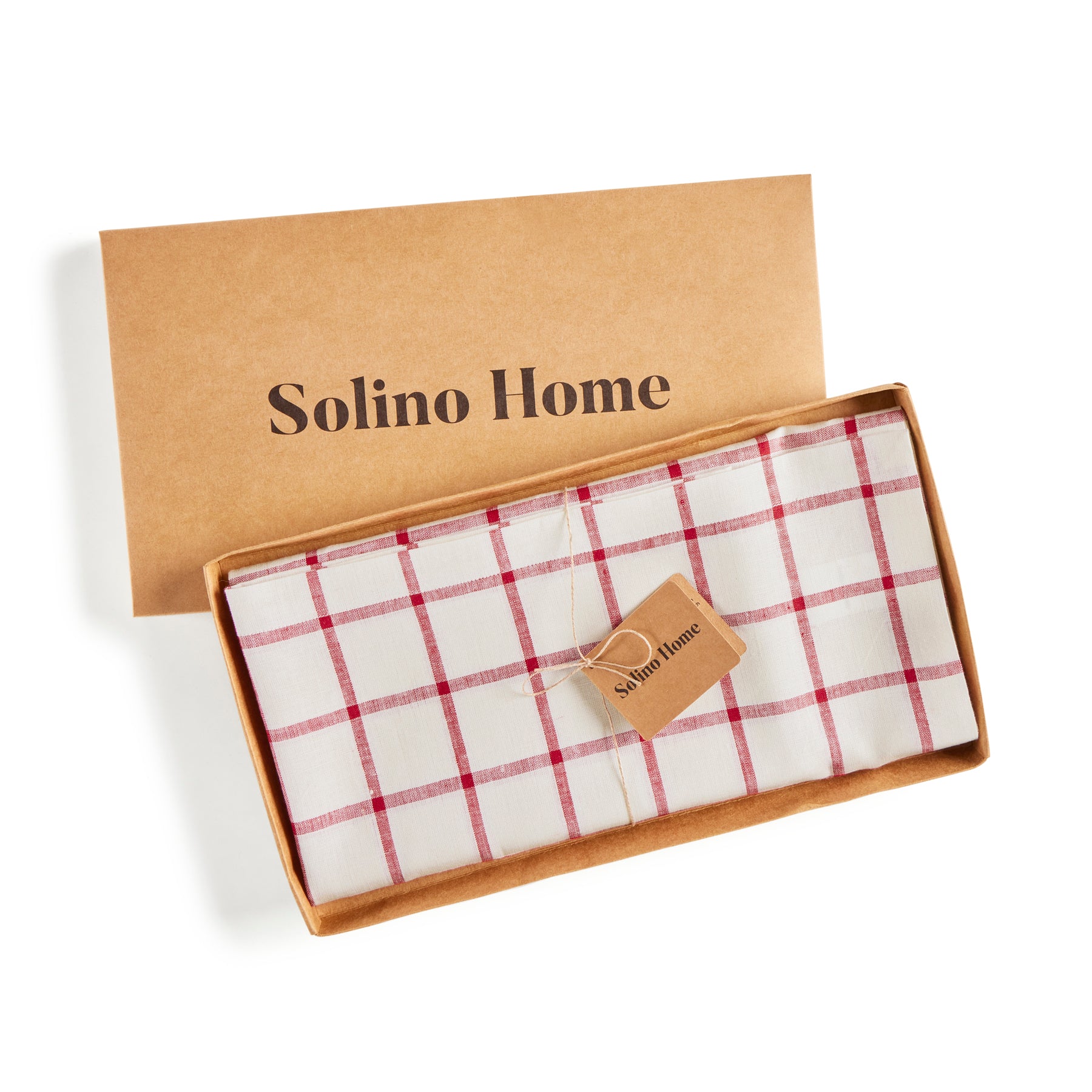 Stylish Windowpane Pattern Table Runner - Elegant Dining Table Decor for Holiday Dinners & Special Occasions