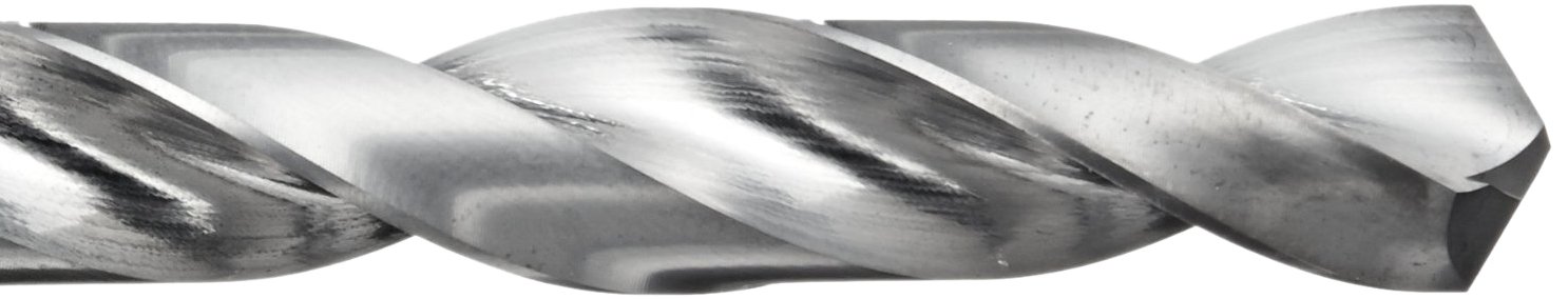 YG-1 D5412 Carbide Twist Jobber Drill Bit - Uncoated, Straight Shank, Slow Spiral, 118° Point Angle, #7 Size (25/128