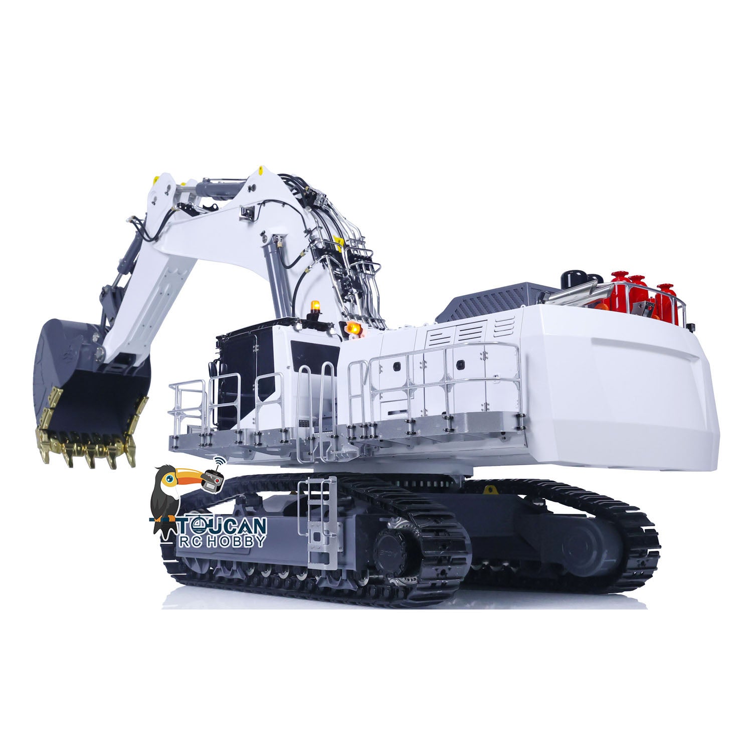 LESU 1/14 Scale Heavy Duty RC Hydraulic Excavator - Double Pump Metal Construction, RTR Ready-to-Run with Light System - Perfect for Construction Simulation, Backyard Digging & RC Hobby Enthusiasts