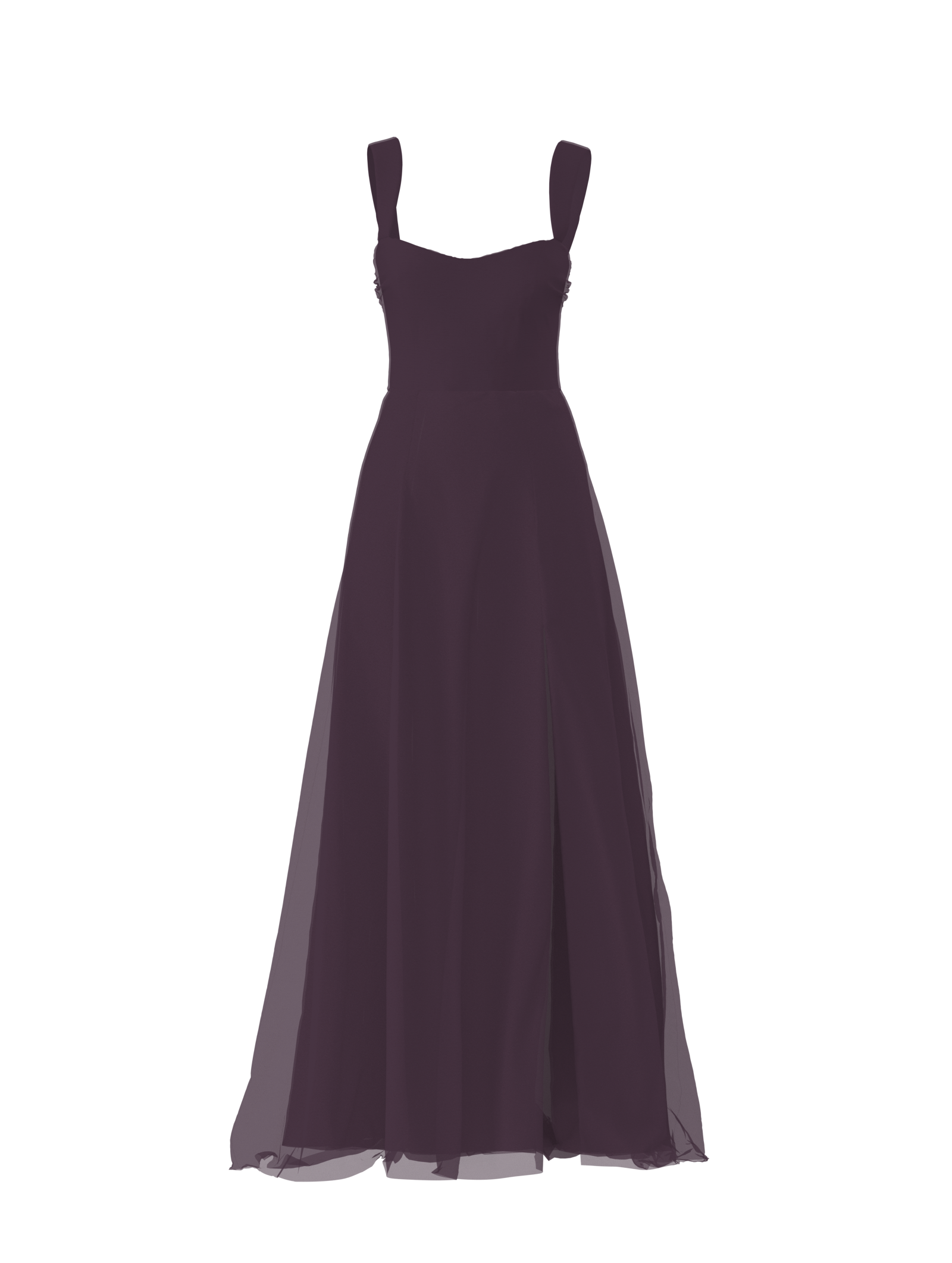 Alexis Bodice & Arabella Skirt Set in Plum - Elegant Women's Fashion for Parties, Weddings & Special Occasions