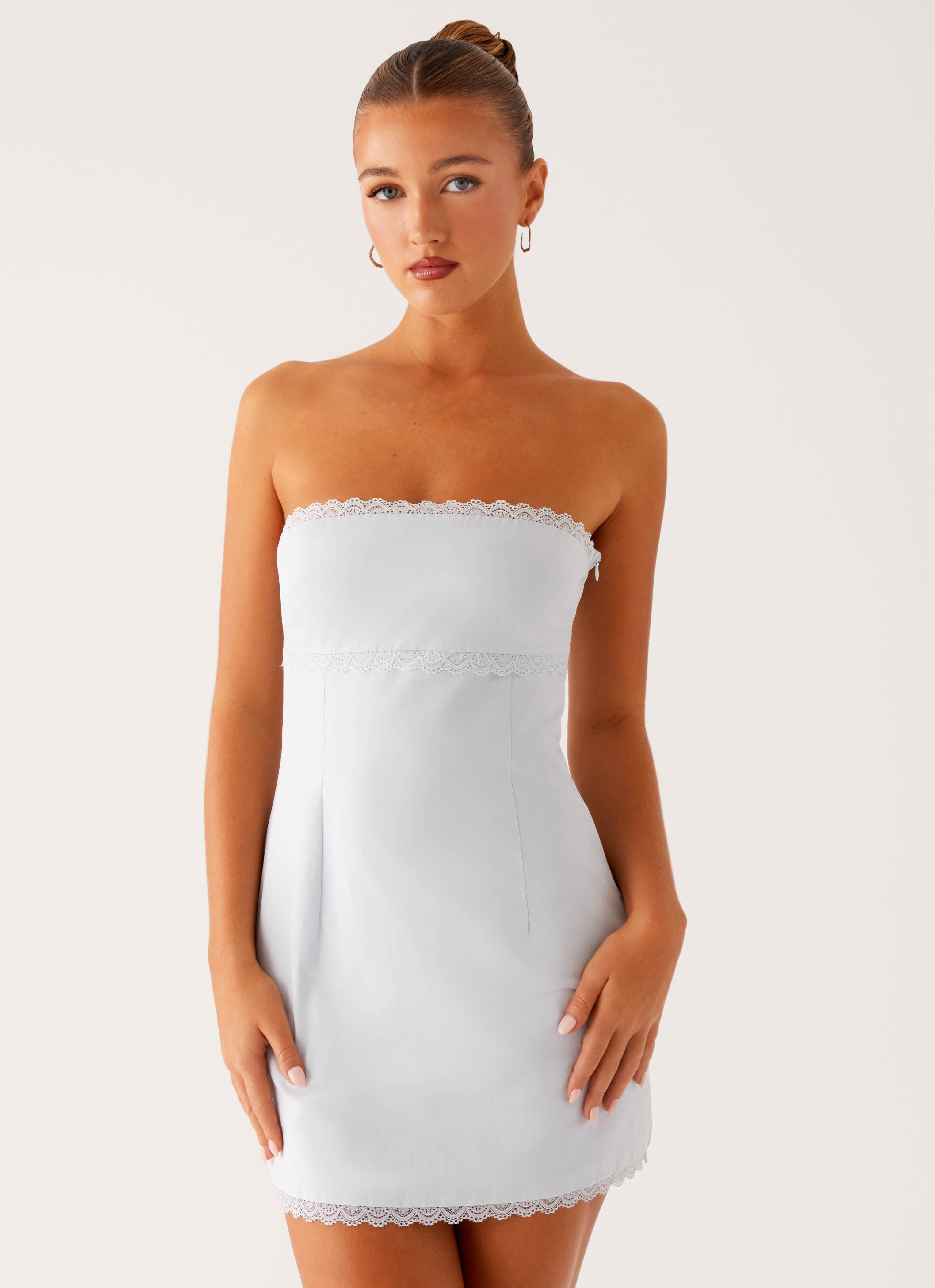 Cala Mini Dress for Women - Flowy Summer Blue Dress for Casual Wear, Beach, Party & Date Night | Lightweight & Comfortable