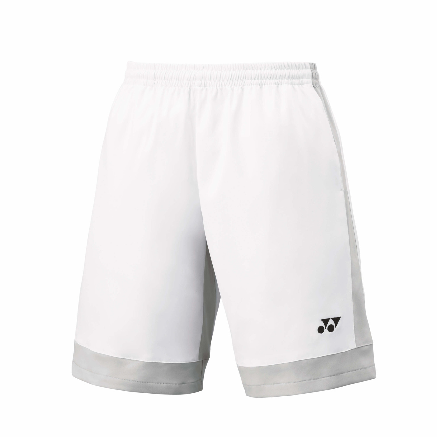 Yonex Men's Badminton Shorts 15144 - White | High-Performance Sports Shorts for Badminton & Tennis | Made in Japan | Ideal for Training & Competition