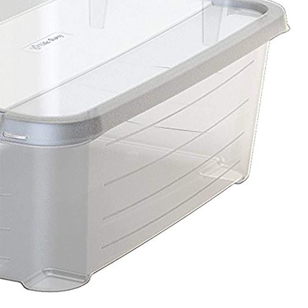 14 Quart Clear Stackable Storage Bins - 48 Pack for Home, Office & Closet Organization - Durable Plastic Storage Containers for Toys, Clothes, Books & More