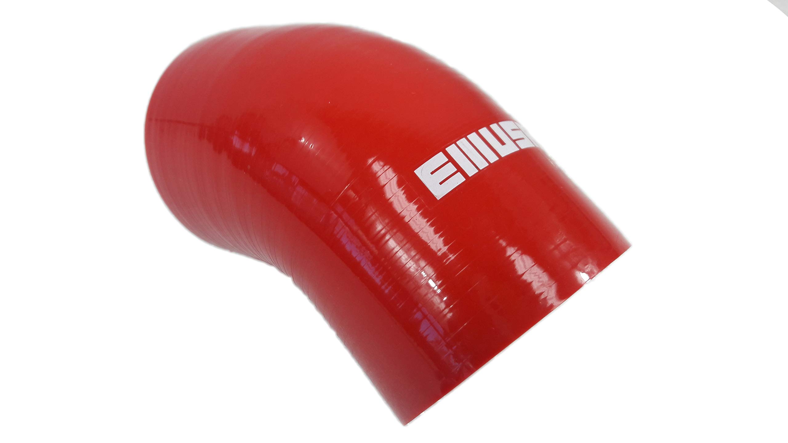 45 Degree Red 4-Ply Silicone 3