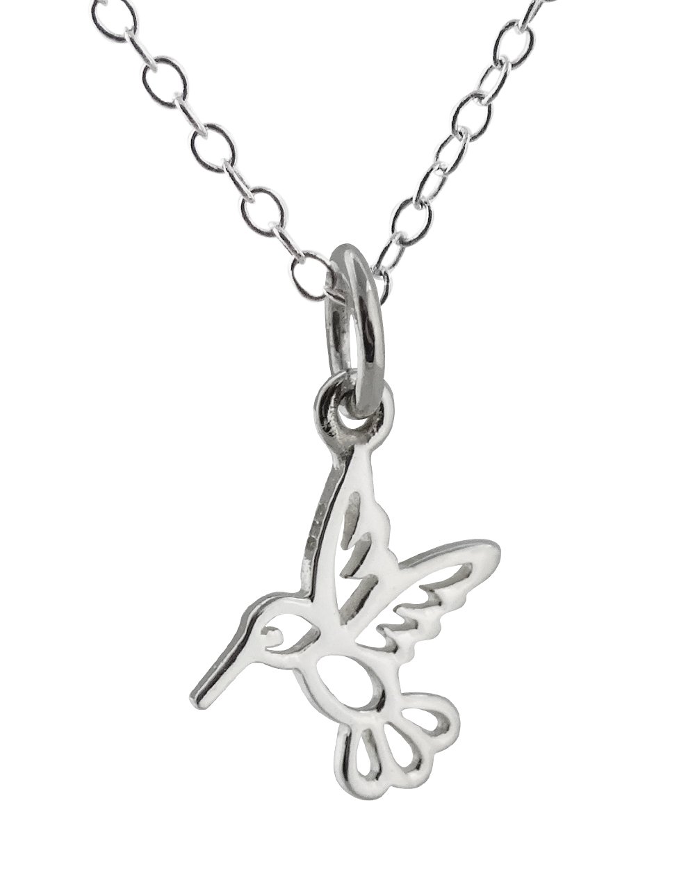 FashionJunkie4Life Sterling Silver Bird Pendant Necklace for Women - Elegant Jewelry Gift for Her, Perfect for Everyday Wear & Special Occasions