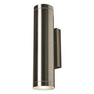Modern GU10 Wall Light with Up & Down Lighting - IP44 Waterproof for Indoor & Outdoor Use - Perfect for Hallways, Patios, and Garden Areas