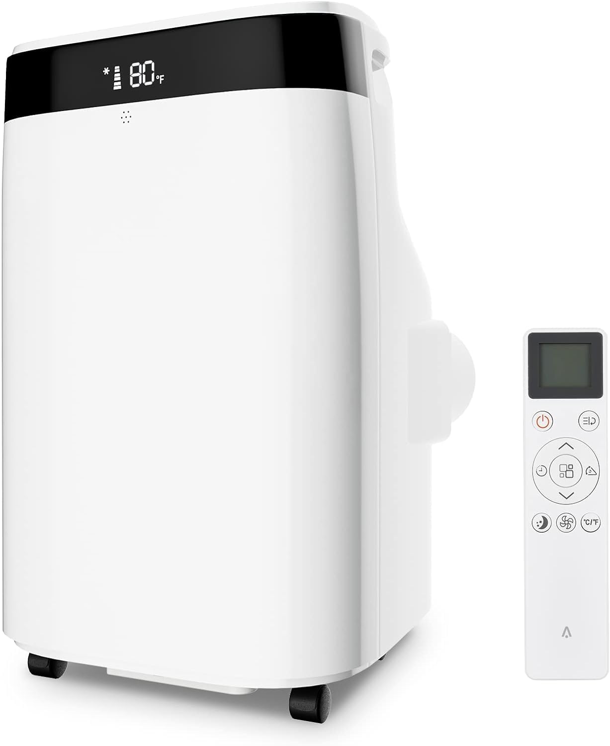 GAOMON 10000 BTU Portable Air Conditioner - Compact Cooling Unit with Remote Control for Home, Office & Bedroom | White | Energy Efficient AC for Summer