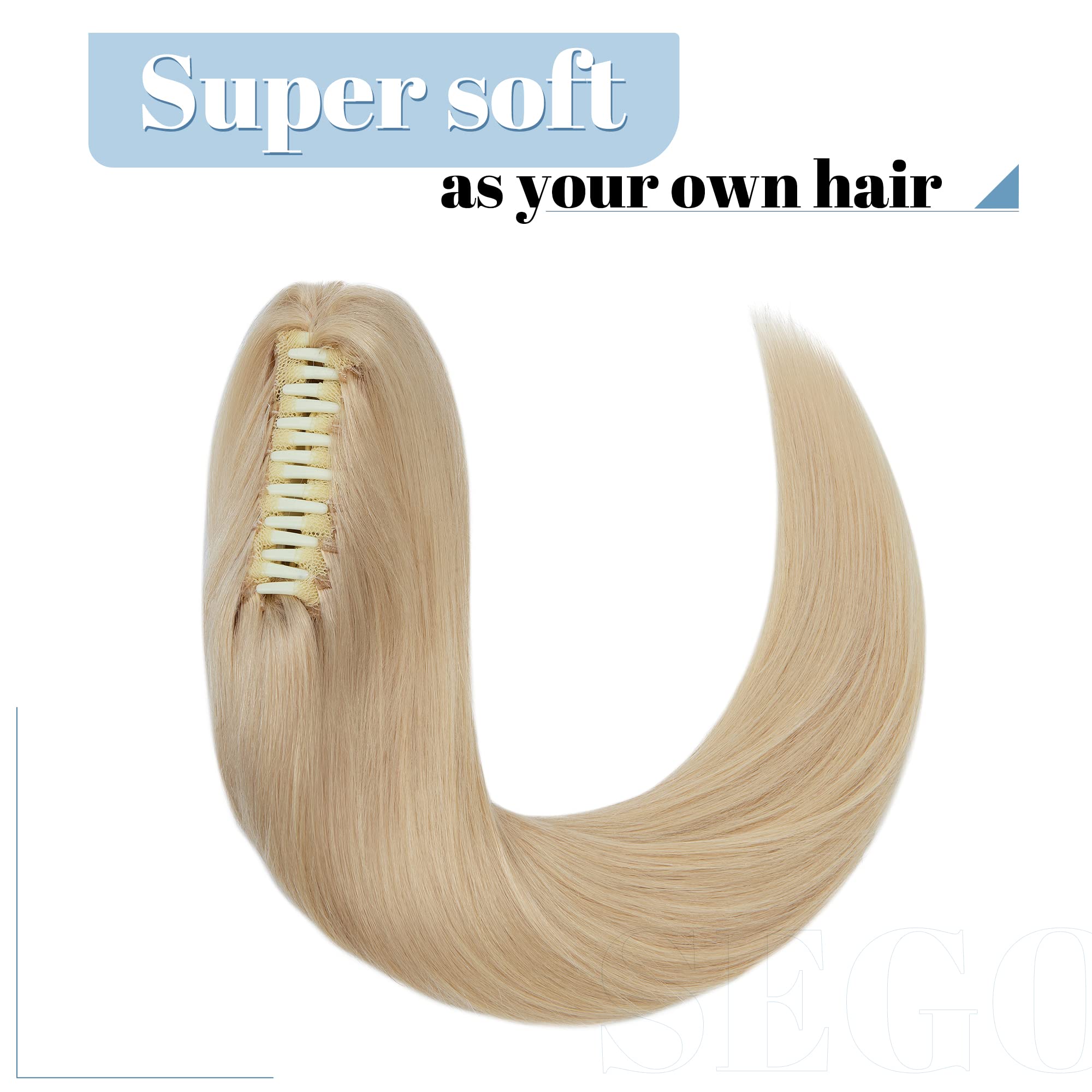 SEGO Claw Clip Ponytail Extension - 18