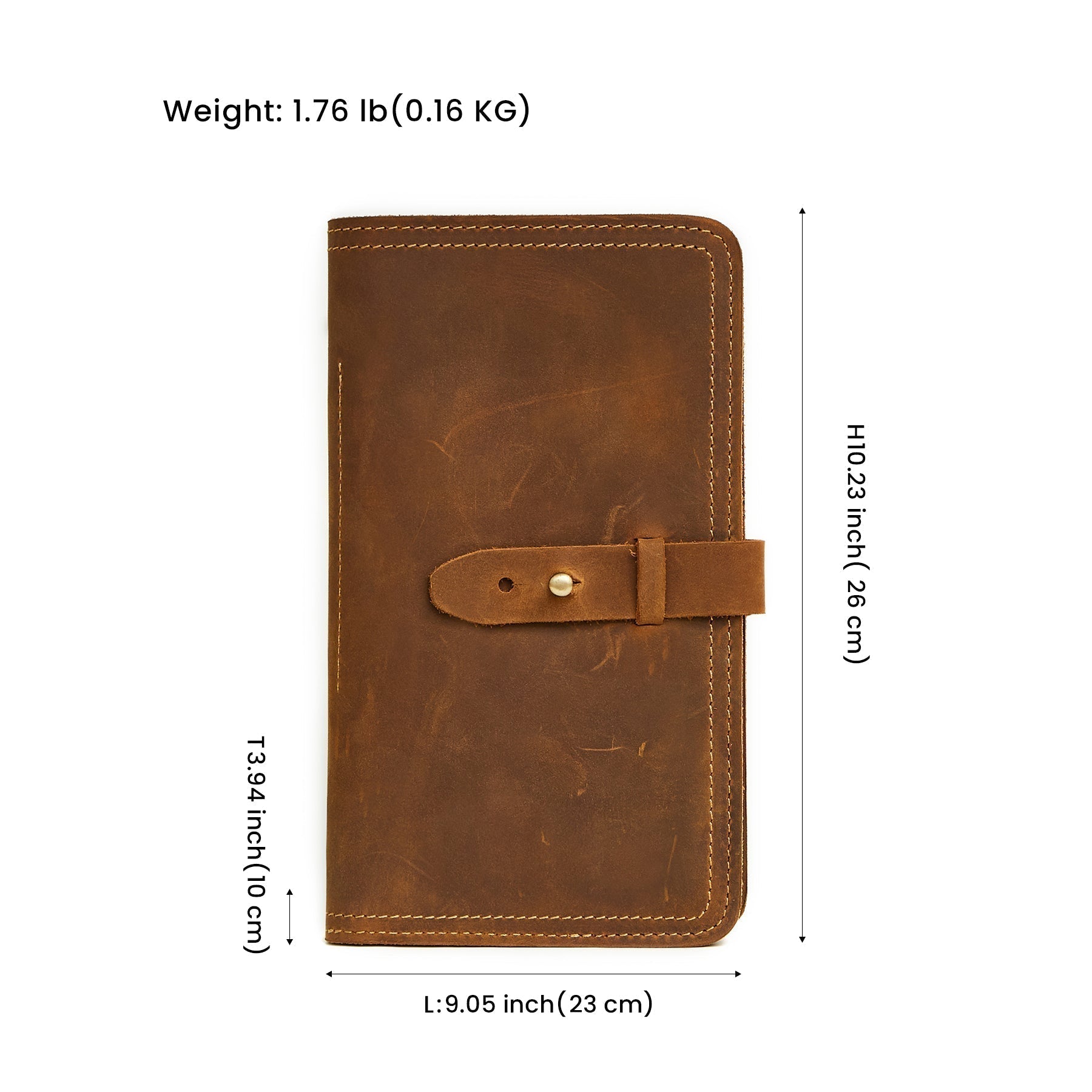 Premium RFID Blocking Leather Passport Holder - Slim Travel Wallet for Men & Women - Perfect for Airports, Business Trips & International Travel