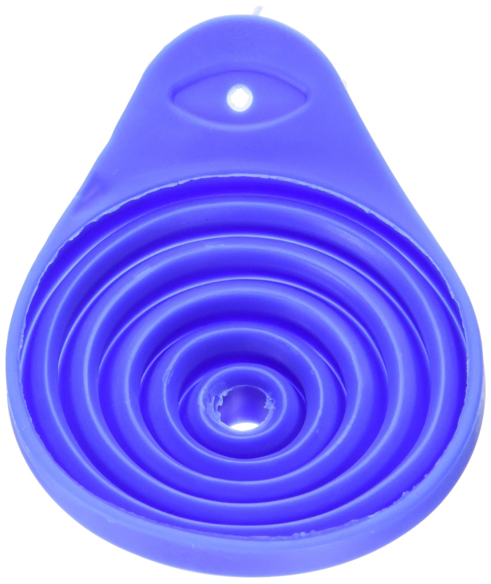 Chef Craft 21653 3-Inch Collapsible Kitchen Funnel - Perfect for Baking, Cooking, Oil Transfer & Spice Filling - Space Saving Silicone Folding Funnel for Home & Camping Use