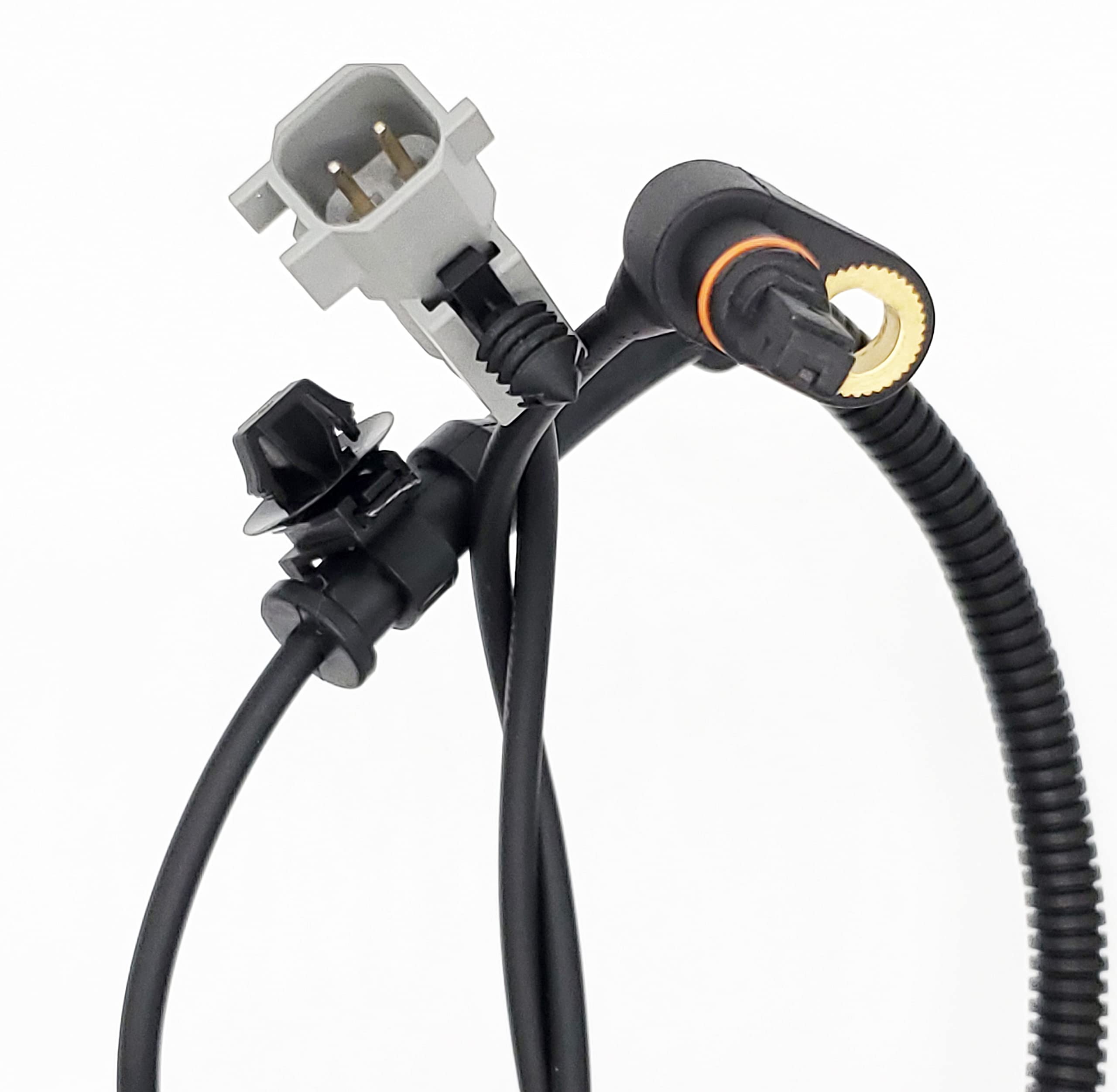 Holstein Parts 2ABS0432 ABS Wheel Speed Sensor - Compatible with Jeep Commander & Grand Cherokee (2006-2010) - Front Left/Right Replacement - Improve Braking Performance & Traction Control