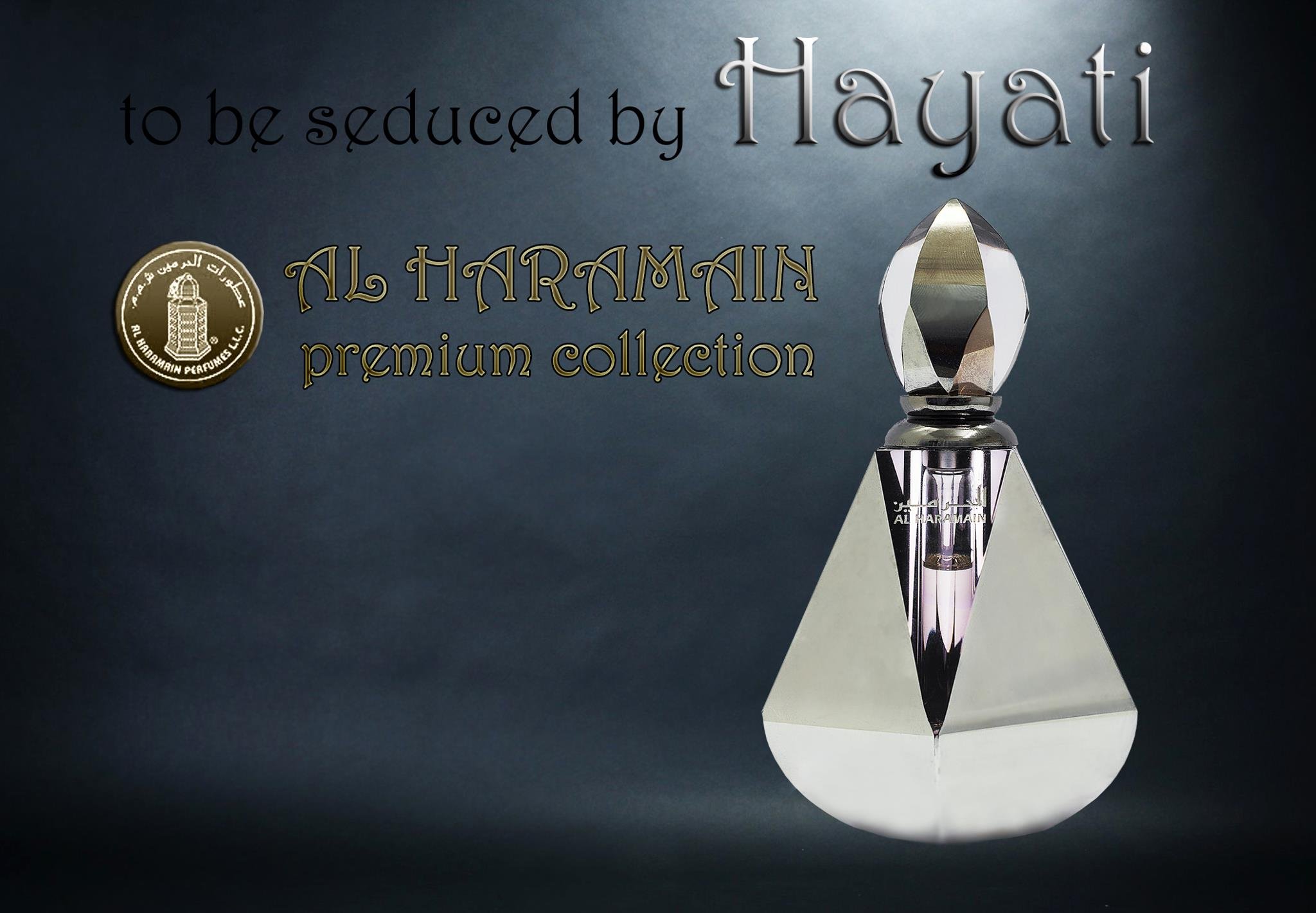 Haramain Hayati Unisex Concentrated Perfume Oil (Attar) 12ml (0.41oz) - Long Lasting Fragrance for Men & Women - Perfect for Daily Wear, Special Occasions & Gifts