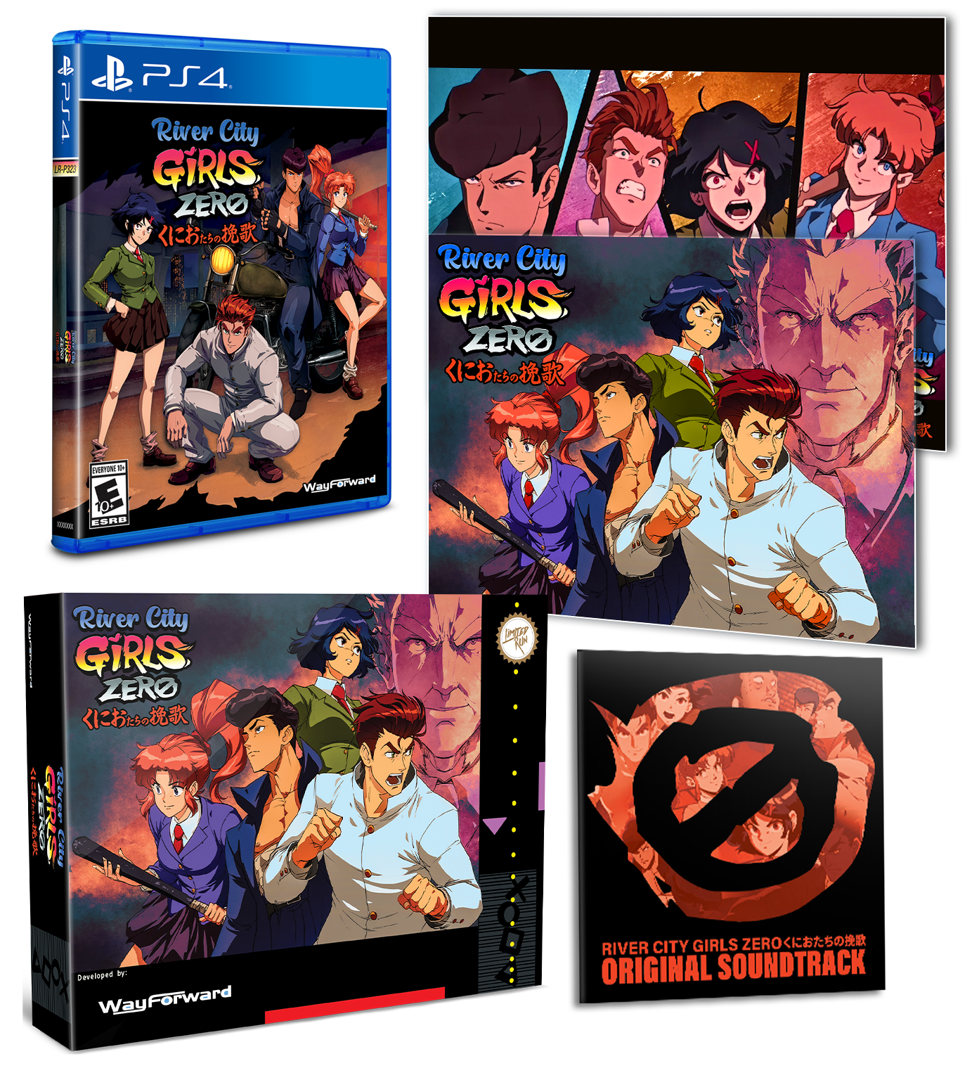 Limited Edition River City Girls Zero Ultimate Edition for PS4 - Retro Beat 'Em Up Game for Collectors & Fans - Perfect for Gaming Nights & Nostalgic Playthroughs
