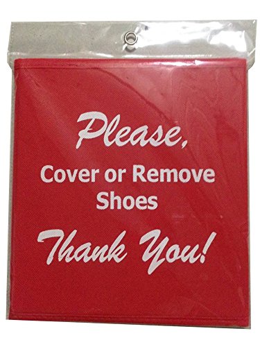 Alexi Ricci Red Bootie Box - Collapsible Shoe Cover Storage Organizer for Disposable & Reusable Shoe Covers | Perfect for Medical Offices, Hospitals, Clean Rooms & Home Use