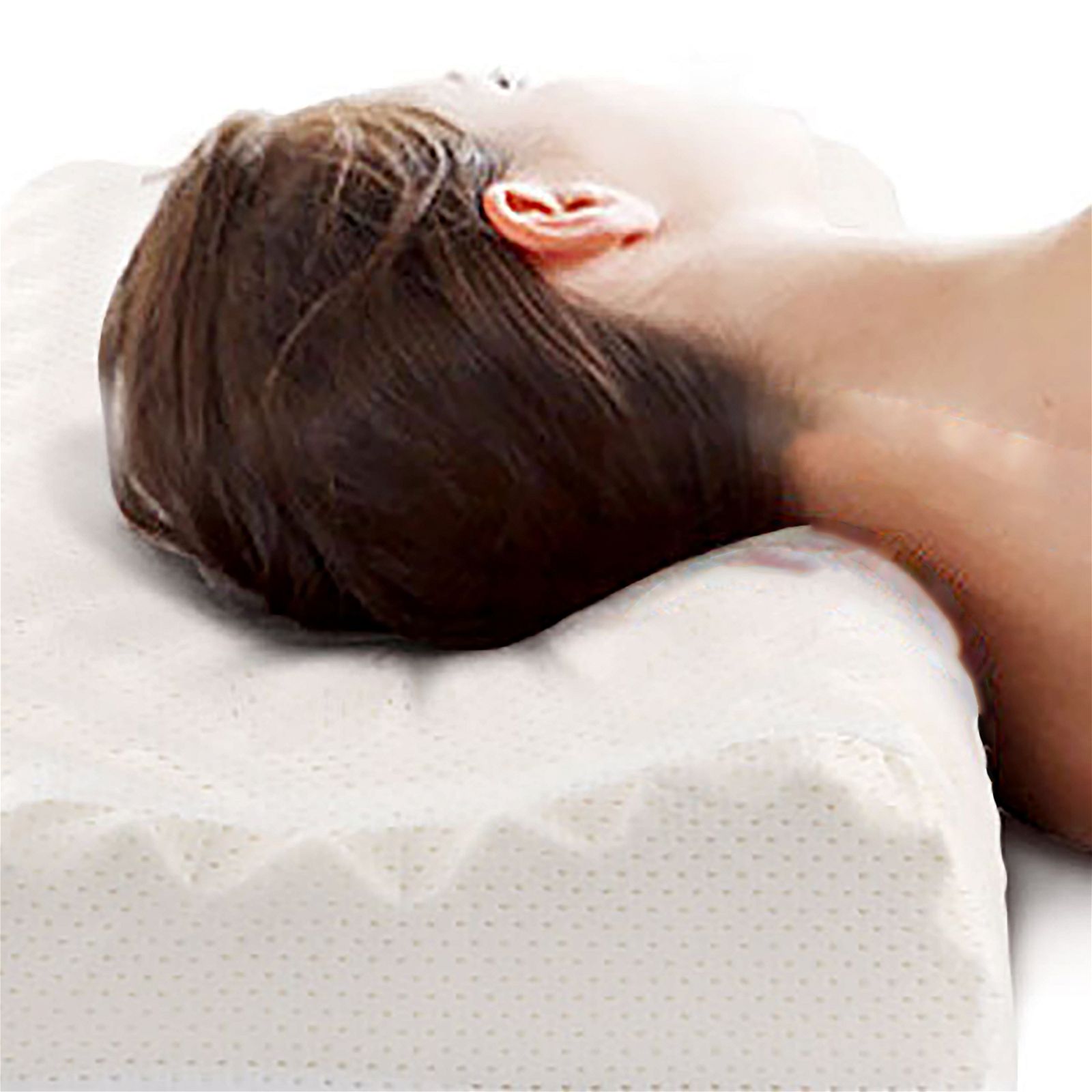 Natural Latex Pillow Twin Pack - Hypoallergenic & Breathable for Side, Back & Stomach Sleepers - Perfect for Home, Travel & Hotel Use