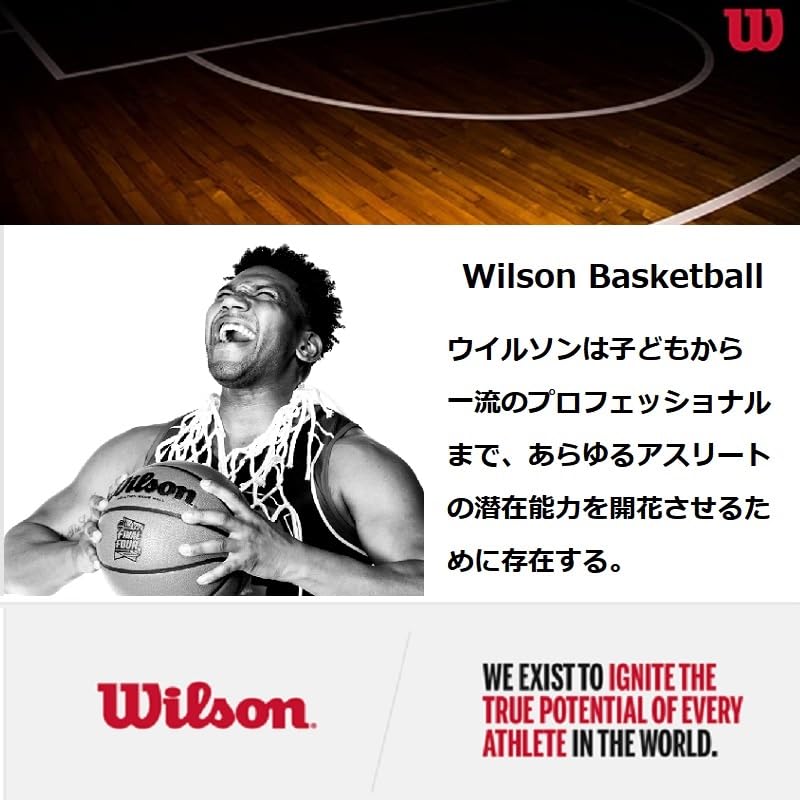 Wilson NBA Indoor Basketball - Official Game Ball for Courts & Gyms