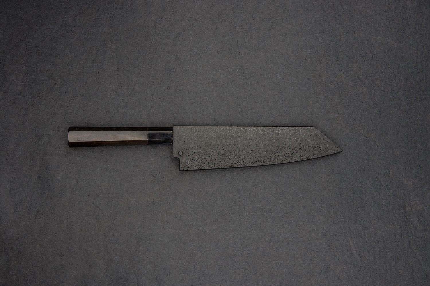 Premium Sakai Takayuki Homura by Itsuo Doi 195mm Kengata Santoku Knife - Japanese Damascus Steel Kitchen Knife for Slicing, Dicing & Chopping Vegetables, Meat & Fish