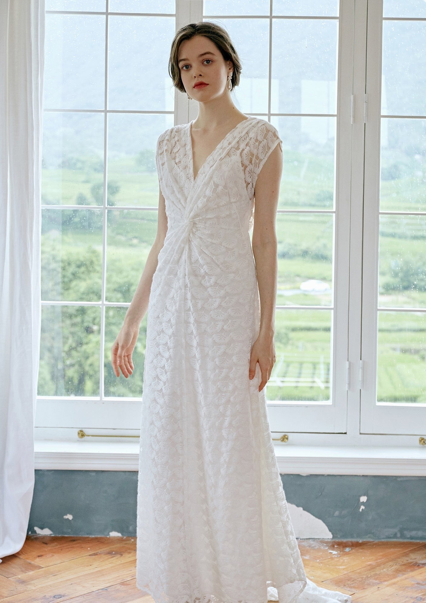 Custom Wedding Gown by Aphrodite - Handmade Bridal Dress for Bride, A-Line & Mermaid Styles - Perfect for Church Ceremony, Beach Wedding & Vow Renewal