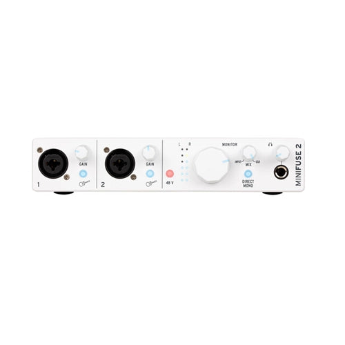 Arturia Minifuse Recording Pack - USB Audio Interface & Studio Bundle for Music Production, Podcasting & Home Recording - Perfect for Home Studios & Content Creators