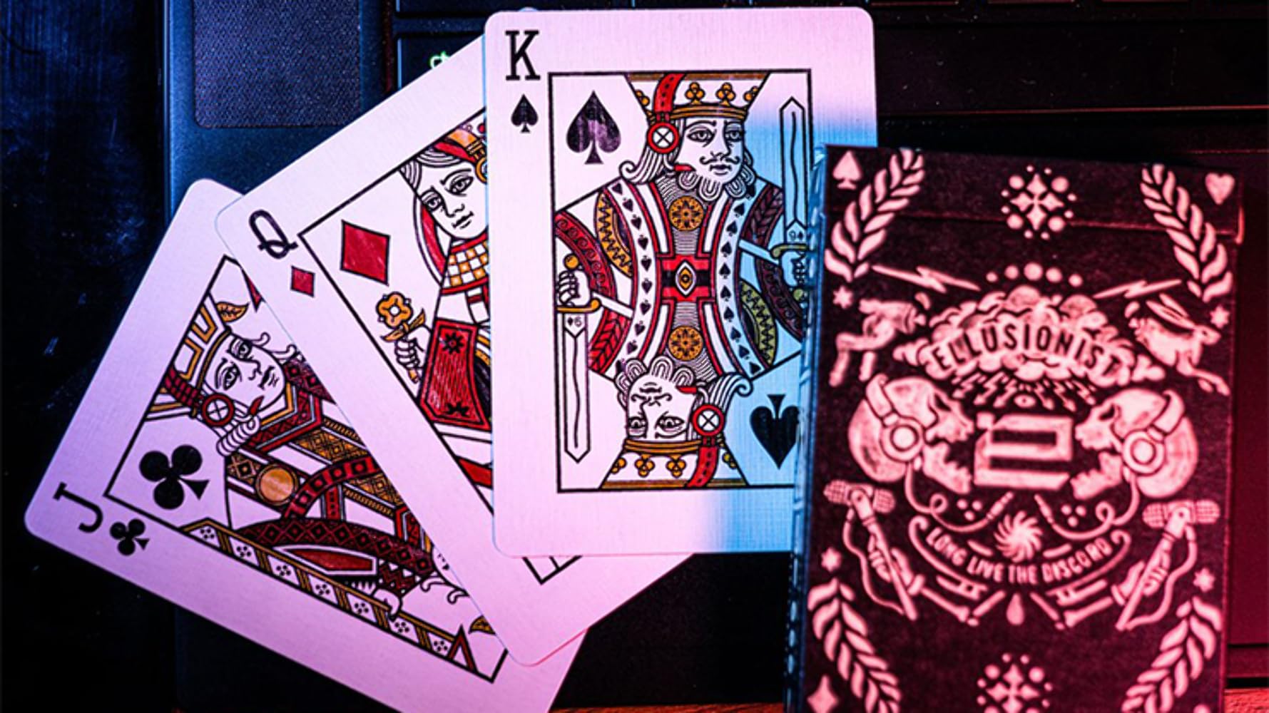 Murphy's Magic Supplies Premium Discord Playing Cards - Unique Design for Card Tricks, Poker & Collectors | Perfect for Magic Shows, Game Nights & Gifts