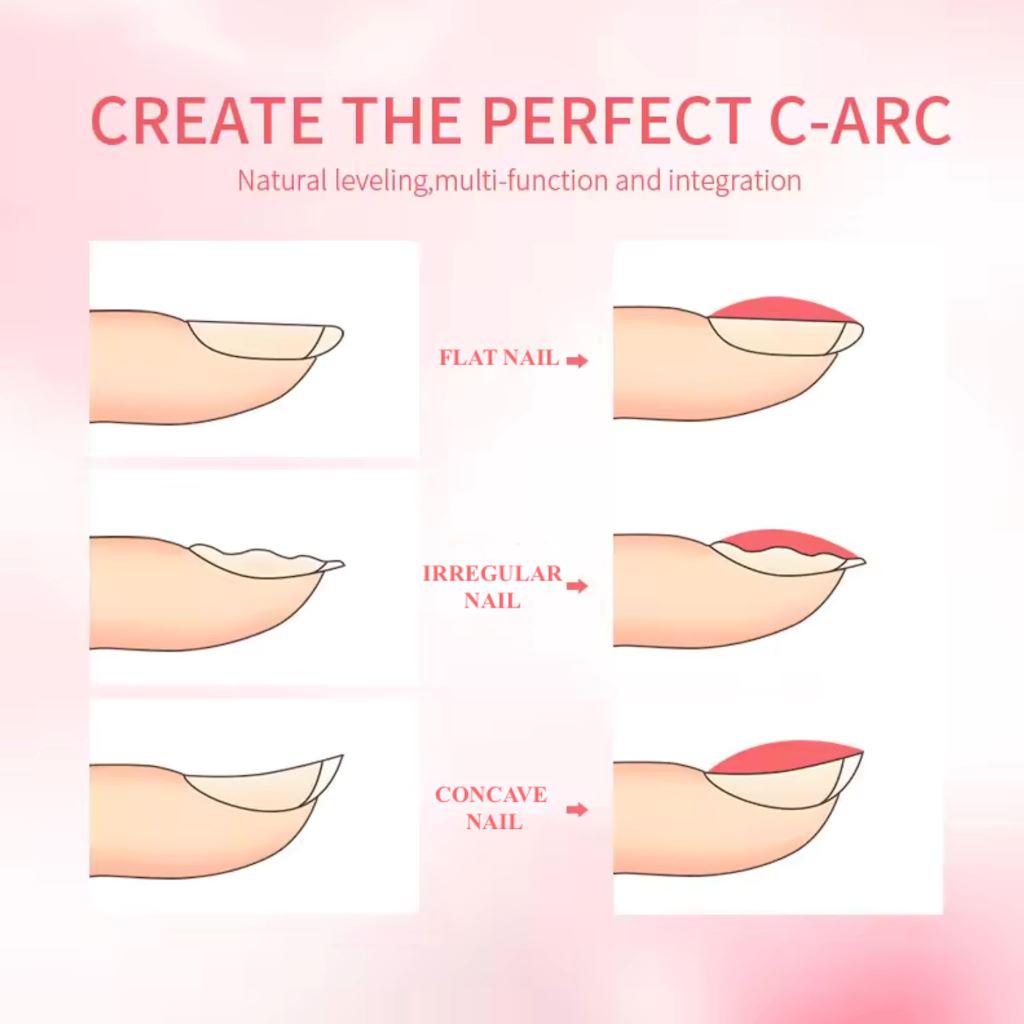 Born Pretty Builder Extension Gel - Professional Nail Extension Gel for Strong & Long Nails - Perfect for DIY Manicures, Salon Use & Nail Art Designs