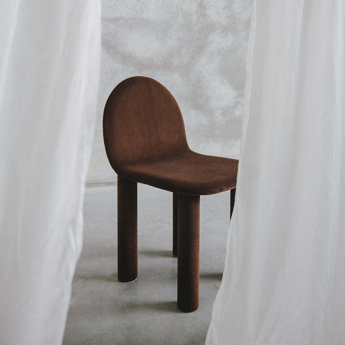 Modern Arch Dining Chair (Avalon) - Solid Wood Mid-Century Style Dining Room Chair for Kitchen, Breakfast Nook & Home Decor
