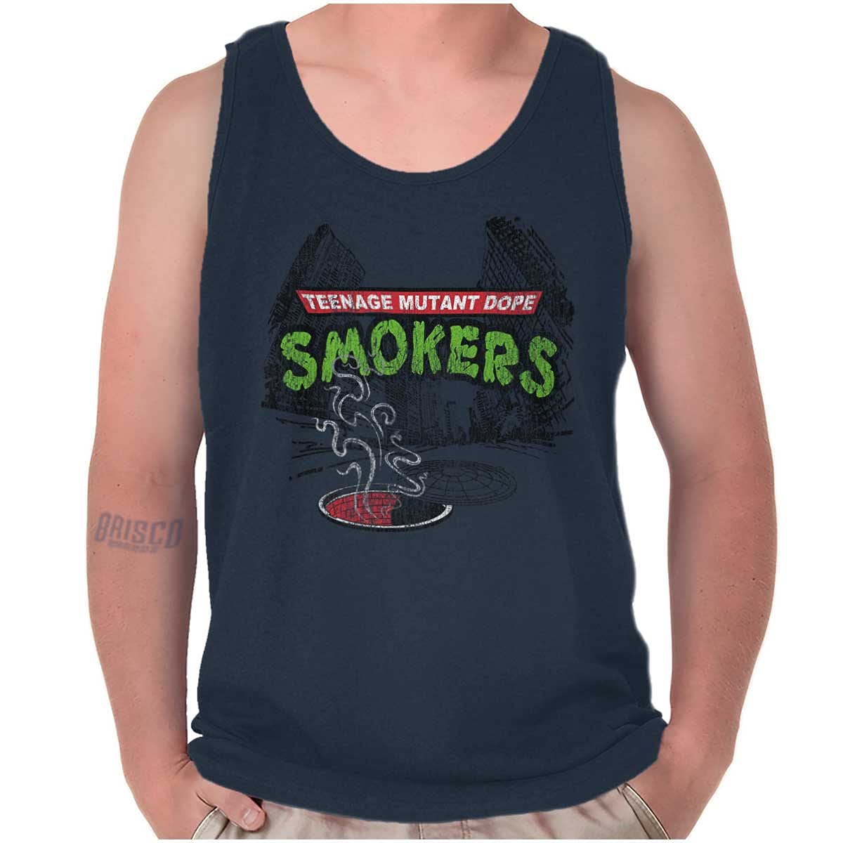 Mutant Ninja Smokers Funny 420 Pot Graphic T-Shirt for Men & Women - Casual Wear, Stoner Outfits & Cannabis Enthusiast Apparel