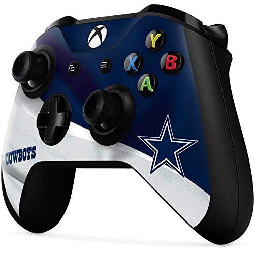 Officially Licensed NFL Dallas Cowboys Xbox One X Controller Skin - Custom Gaming Decal for Enhanced Grip & Style | Perfect for Xbox One X Gamers & Dallas Cowboys Fans