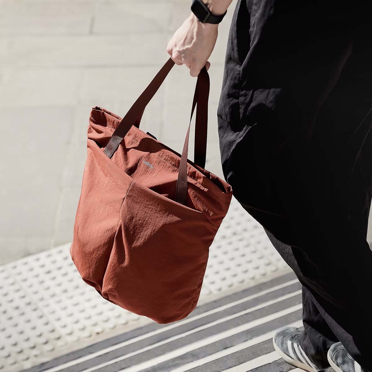 Bellroy Lite Totepack - Lightweight Waterproof Backpack for Travel, Work & Gym | Durable Nylon Tote Bag with Laptop Sleeve | Perfect for Commuting, Hiking & Everyday Use