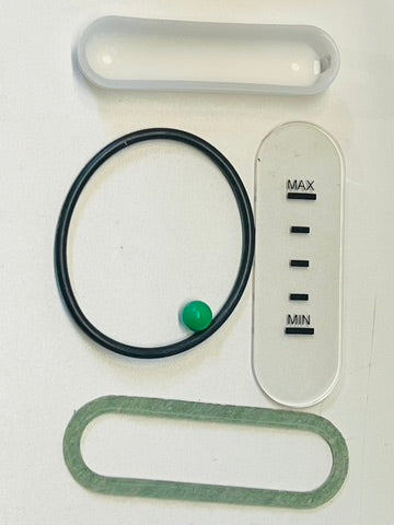 Faema Compact/Due/E61/E91 Espresso Machine Level Glass Kit (36.00.05) - Perfect for Barista Use & Coffee Shop Maintenance
