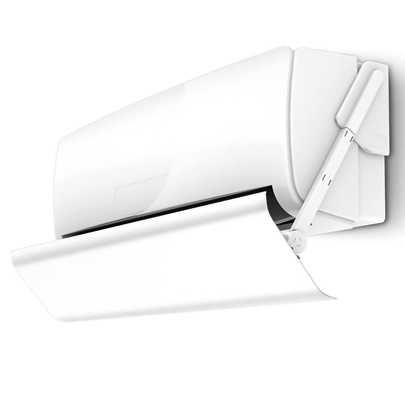BCGT Wall-Mounted AC Air Deflector - No Drill Installation, Retractable Wind Shield for Direct Blow Protection (71×20) - Perfect for Bedrooms, Offices & Living Rooms to Redirect Cool Air Safely